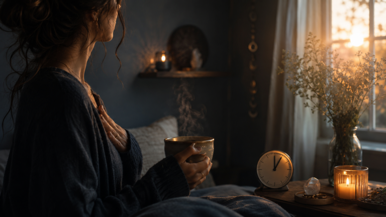 Gemütliche Morgenstimmung mit sanftem Licht